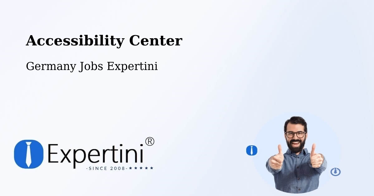 Accessibility Center - Germany Jobs Expertini