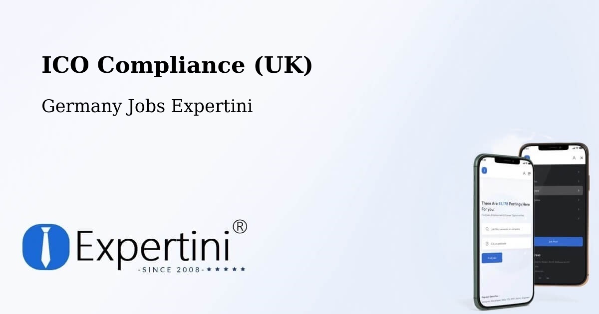 ICO Compliance (UK) - Germany Jobs Expertini