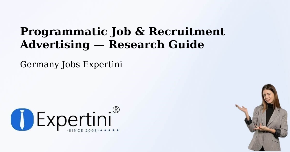 Programmatic Job & Recruitment Advertising — Research Guide – Springe