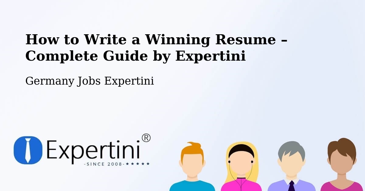 Resume Writing Guide for Job Seekers – Springe - Springe, Germany Jobs Expertini