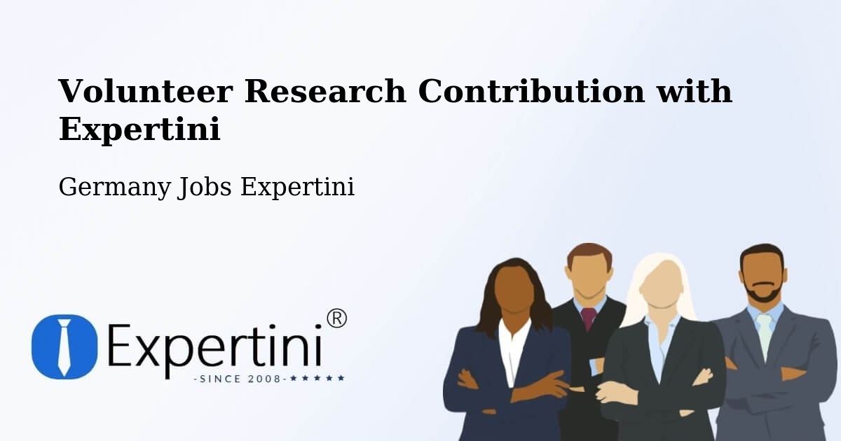 Volunteer Research Contribution Program – Springe - Germany Jobs Expertini